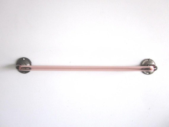 glass towel bar pink shabby chic cottage by thecozycorner glass towel bar pink shabby chic cottage by thecozycorner
