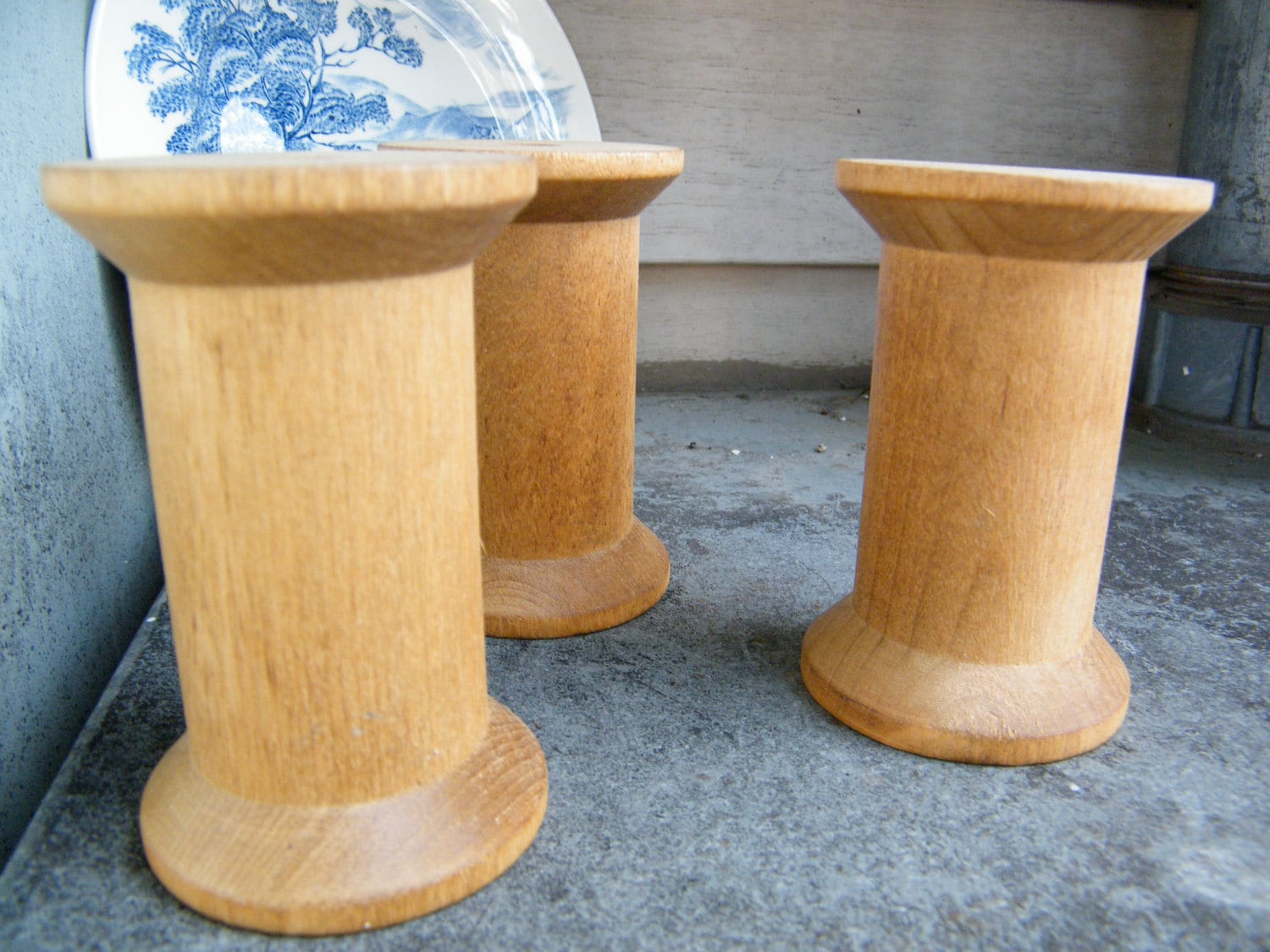 Three Large Wooden Spools   Il Fullxfull.259581453 