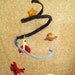RESERVED for STEPHANIE - Needle Felted Outerspace Baby Crib Mobile with cloud, biplane, rocketship, saturn, and star