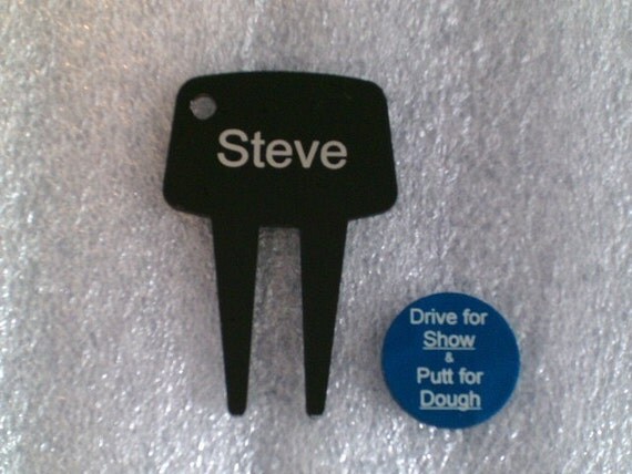 Personalized Silver Step Golf Divot Tool - Things Remembered