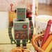 Message Robot Sea Green