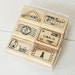 Journey the World Postmark Stamps set - A (6 stamps)