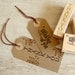 Standard Gift Tag - Kraft / S (50 tags) with ring sticker