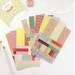 Petit Deco Floral and Basic pattern Stickers (8 sheets)