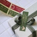 French Letters Icon Square Stickers (36 pcs)