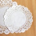Romantic Ivy Lace Paper Doilies 3.5 inch (50 sheets)