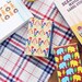 Scandinavia Pattern Label Stickers Match Box - Refill A (72 stickers)