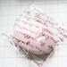 English Letters Self Sealing Cellophane Bags - Choco (40 bags)