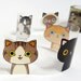 Cat Illust Decor Tape 1.6 inch (adhesive)