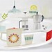 Kitchen Illust Decor Tape 1.6 inch (adhesive)
