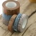 3 SET - Oldbook Vintage Masking Tapes 0.4 inch (adhesive)