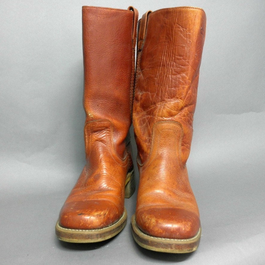vintage 1970s Dingo Boots Womens 9D