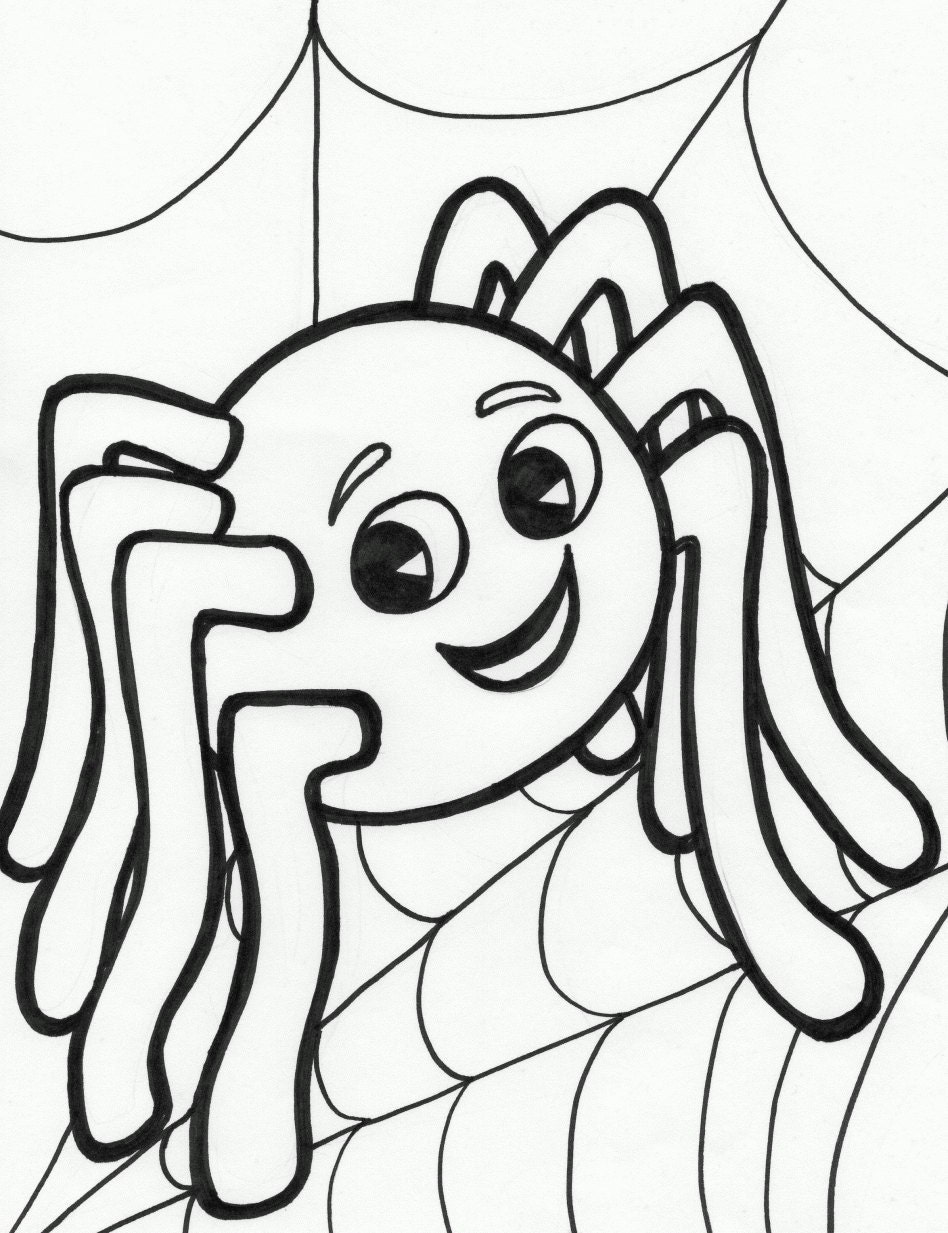 Bug Coloring Pages for Kids