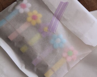 6 3/4 x 9 Glassine Bags Set of 25 || Wedding Favor Bags, Treat Bags, Handmade gifts