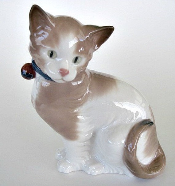 nao lladro cat figurines