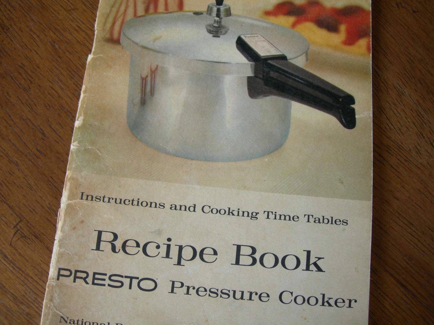 Presto Pressure Cooker Recipe Book by BayHome on Etsy