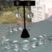 RESERVED FOR GERI Vintage Clear Lucite Necklace and Earrings - Fabulous