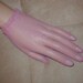 Vintage Wrist length Pink Fishnet Gloves