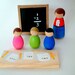 My Little School - Wooden Dolls - Back To School Play Set