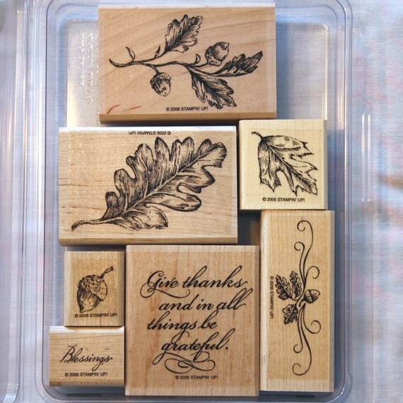 Country Blessings RETIRED Stampin Up Stamp Set