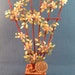 C limbing vine of hand made flowers