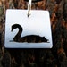 swan, sterling silver, hand made every day wear, nature, silhouette, bird, wild, charm,
