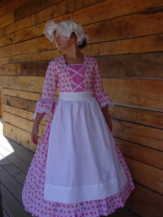New Historical Pioneer Clothing Modest Costume Colonial Day