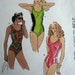 PIF listing Kwik Sew 2139 Swimsuit pattern, princess seams