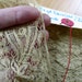 Wide Tan -Dark Gold Flat Edging almost 2 yds