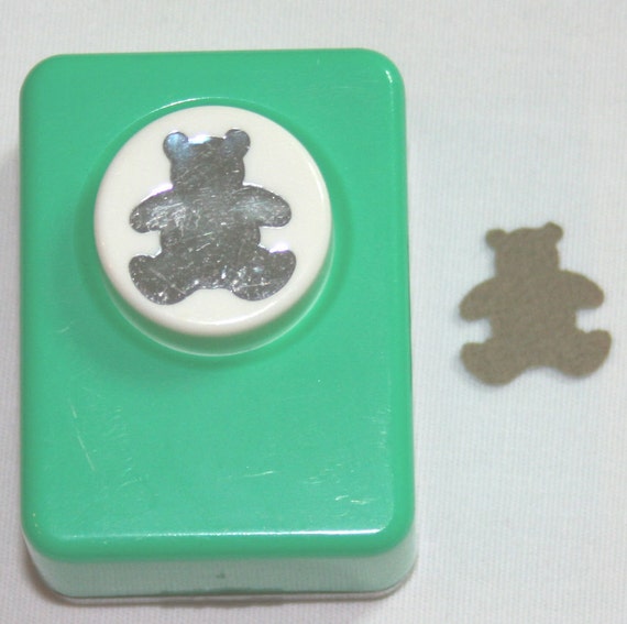 Teddy Bear Paper Punch by ohmystarsproductions on Etsy