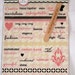 Sabrina Word Rub Ons from Making Memories