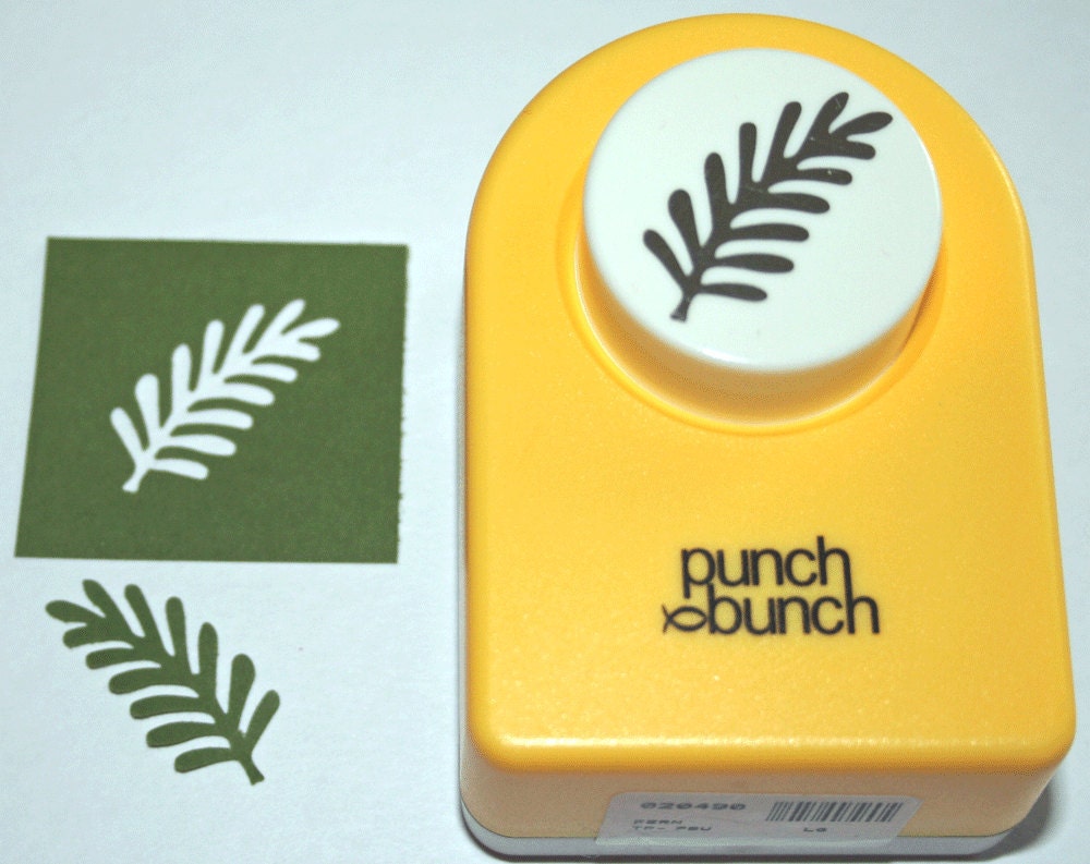 Fern Leaf Paper Punch from Punch Bunch