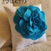 Flower Pattern Large Felt Rose with BONUS Pillow PDF Pattern Tutorial Flower Pillow Accent Pillow
