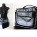 Vtg 80s 90s Soft Black leather Purse Cross body