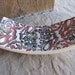 Price Reduced, Porcelain Ceramic Dish Inlaid with Paisleys, Flowers and Cresent Moons