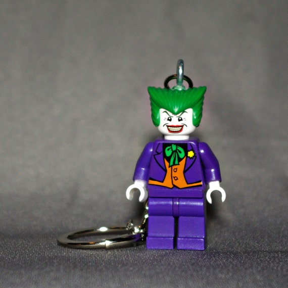 joker keychain lego