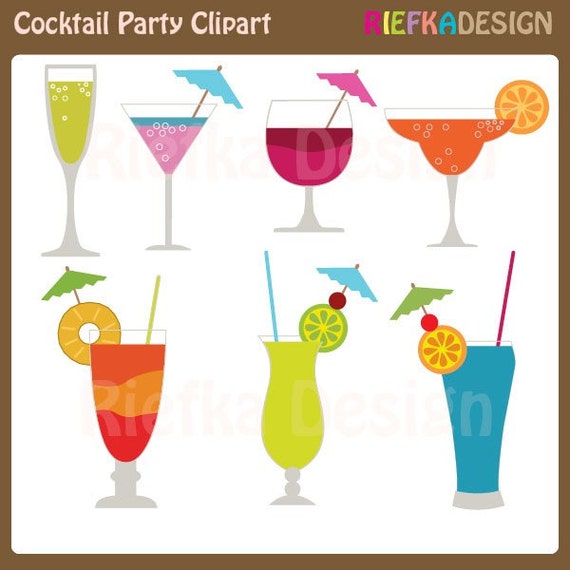 free holiday cocktail party clipart - photo #22