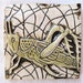 Hand Carved Grasshopper Ceramic Tile