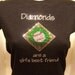 Discontinued/sale Baseball Diamonds are a Girls Best Friend Rhinestone Heat Transfer DIY
