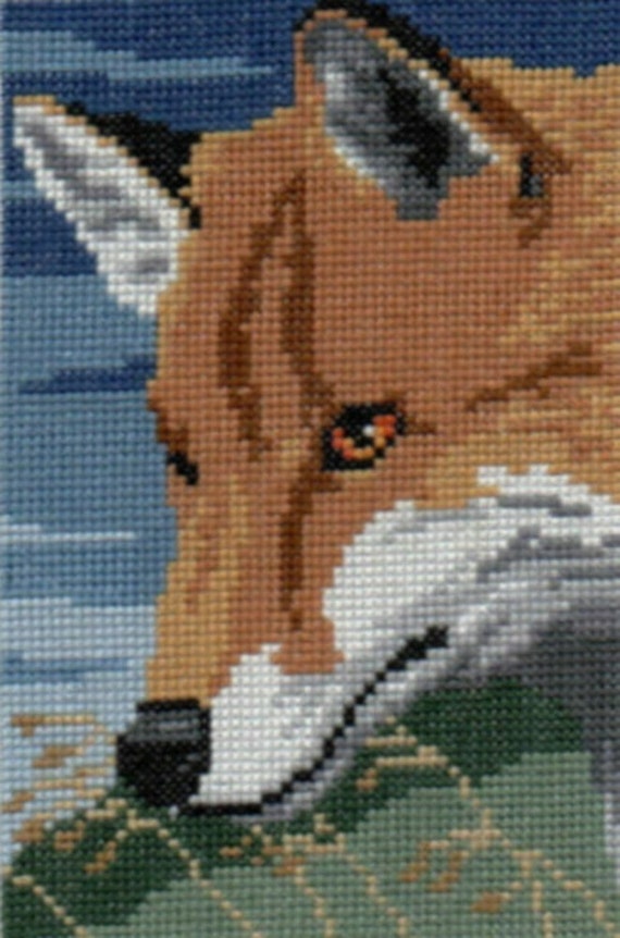 Red Fox counted crossstitch chart