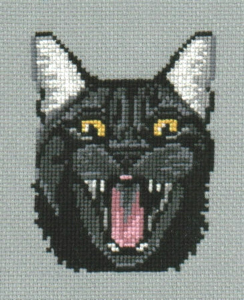 Stitch cross cat pattern patterns instant designs