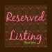 Reserved Listing for Laila Adikreshna