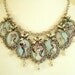 Marie Antoinette Necklace-Altered Art Necklace-Cameo Necklace