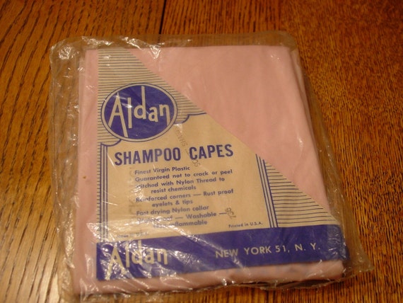 Shampoo Cape Vintage still in the package