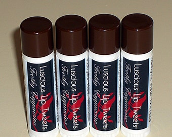 Frothy Cappuccino Luscious Lip Tweets - Glossy Vegan Lip Balm