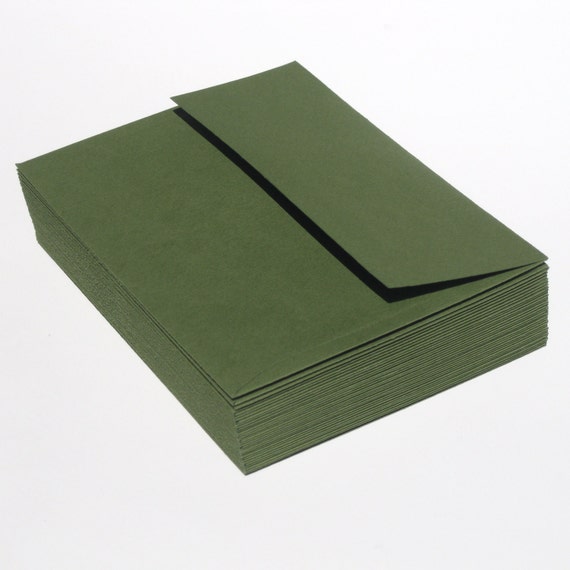 Envelopes A2 Size 25 pack Hunter Green