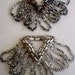 Vintage Beaded trim tassels