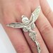 Silver Tinkerbell Jewelry - Tinkerbell Ring Disney Ring Women Tinkerbell Costume Accessory