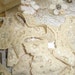 10 yards 1 1/2" Ivory natural shimmery stretch scroll lace trim to altered your fashion and lingerie designs