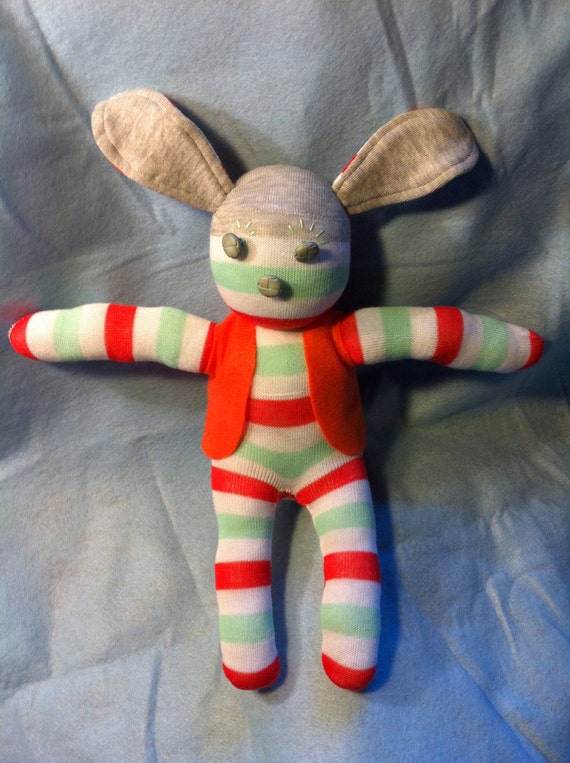 sock bunny stripe striped sock bunny sock bunny stripe striped sock bunny